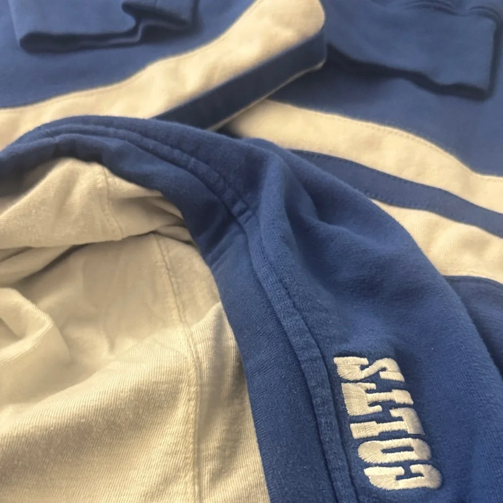 NFL Colts Blue and Cream‎ Hoodie